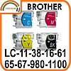 Brother LC11 LC16 LC38 LC61 LC65 LC67 LC980 LC1100 Kolay Dolum Kartuşu