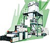 Plastik CO-EX Filim Extruderi,Venus Plastik Makina Taiwan