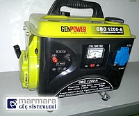 1.2 kVA Benzinli Çanta Tipi Genpower Jeneratör