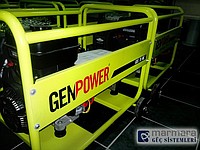 6.5 kVA Benzinli Marşlı Portatif Genpower Jeneratör GBS 70 ME