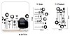 Dev Boy Duvar Stickerları 64 Model