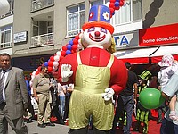 ANTALYA-ŞİŞME PALYAÇO-ŞİŞME MASKOT-DEV PALYAÇO