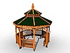 Ahşap Gazebo