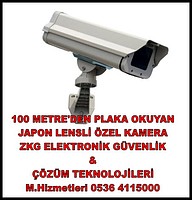 100 metreden PLAKA OKUYAN JAPON LENSLİ ÖZEL PLAKA KAMERASI