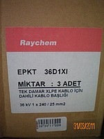 RAYCHEM KABLO BAŞLIĞI 36KV 1x240/25 DAHİLİ TİP ISI BÜZÜŞMELİ
