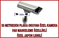 50 Metreden Plaka Okuyan Özel Plaka Kamerası 50 Metreden Plaka Okuyan Özel Plaka Kamerası