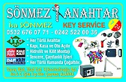Alanya Anahtar  SÖNMEZ (LOCKSMITH SERVICES)