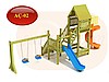 Ahşap çocuk parkı