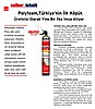 POLYFİX EMNİYET VALFLİ KÖPÜK 910 GR