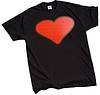 KALP BASKILI T-SHIRT