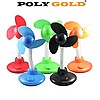 Poly gold usb fan