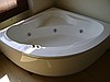 140 x 140 akrilik banyo küveti hidro masaj sistemli