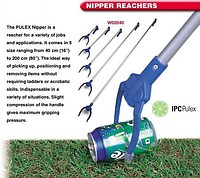 PULEX - Çöp Toplama Aparatı NIPPER,100 cm. - İthalatçı  POZİTİF Tel:0232-4577033 www.pozitifco.com