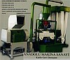 Hurda plastik damacana pet şişe kırma Geri dönüşüm plastik kırma kablo kırma makinaları 05439114920