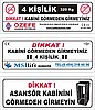 ASANSÖR KABİNİNİ GÖRMEDEN GİRMEYİNİZ