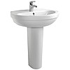 Lavabo+ayak 55cm