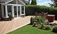 KOMPOZİT DECK, KOMPOZİT PERGOLA, BODRUM MUHENDİSLİK, AHŞAP PERGOLA