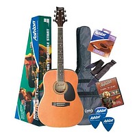 Ashton D25 Akustik Gitar Seti - Dahili Akort Cihazı