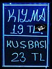 YAZ SİL NEON TABELA UZAKTAN KUMANDALI  33cm X 44cm