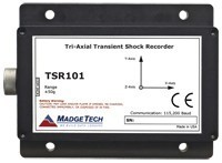 Madgetech TSR101 üç eksen şok kaydedici