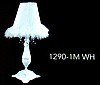 1290-1M WH DİVA BEYAZ ABAJUR
