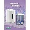 Sıvı Sabun, Şampuan, El Dezenfektan Aparatı 500 ml.-POZİTİF End.Ltd./İZMİR Tel:0232-4577033