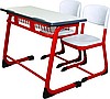 ÇİFT KİŞİLİK KAYIN AHŞAP YÜZEYLİ 110x45x76