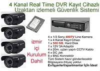 Ev, İşyeri Kamera Sistemi İzmir İçi Kurulum Dahil