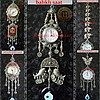 Metal sallantılı saatler