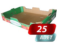 (40x60x10) Meyve Kutusu (mat baskı) (elle kurmalı)