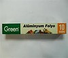Alüminyum Folyo 10mt  green