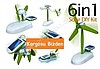 Solar Robot 6 Ayrı Güneş Enerjili Robot Yapın