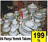 84 PARCA YEMEK TAKIMI