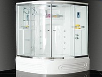 90*90 küvet üstü süperlüks beyaz akrilik compact-hilal