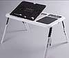 Super table Katlanabilir Soğutuculu Laptop Sehpası