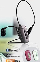 T.tec Bt-532 Bluetooth Clip-On Kulaklık (füme beyaz ve pembe renk seçenekleriyle)