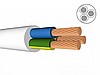 3X1,5 TTR Kablo (H05VV-F) 300/500 V Hes
