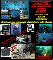 50 M denizaltı SU DİBİ KAMERA GÖRÜNTÜ VE KAYIT SİSTEMİ