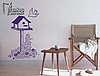 KUŞ EVİ 2 DUVAR STİCKER