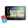 PIRANHA EVOQUE 4.3 LCD DOKUNMATIK EKRAN BLUETOOTH FM TRANSMITTER 3D NAVIGASYON CIHAZI SIYAH