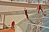 Dağcı camcı ile dış cephe cam silimi