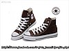 CONVERSE BOT MODEL KAHVERENGİ SPOR AYAKKABI