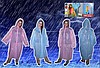 Kullan at yağmurluk,rain coat,şeffaf  yağmurluk,Tek kullanımlık yağmurluk