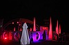 Led aydınlatmalı koni