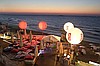 Işıklı ayaklı küre balon