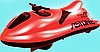 Akülü şarjlı şişme jetski