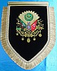 Osmanlı Devlet Arması Beşgen Flama 30x40cm