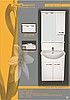 EKO ROSE BATHROOM CABİNETS 65cm /85 cm/ 105 cm KOD: EKO65/ EKO85/EKO105