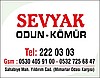 ODUN - KÖMÜR
