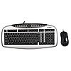 Q A4 TECH KB-21620 MULTIMEDIA GRİ-SİYAH KLAVYE+MOUSE